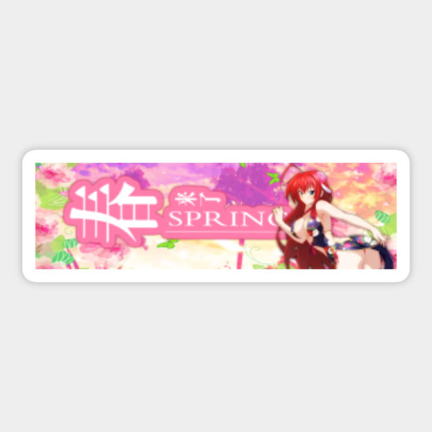 car slap sticker Oriental Anime Girl Car Sticker TeePublic